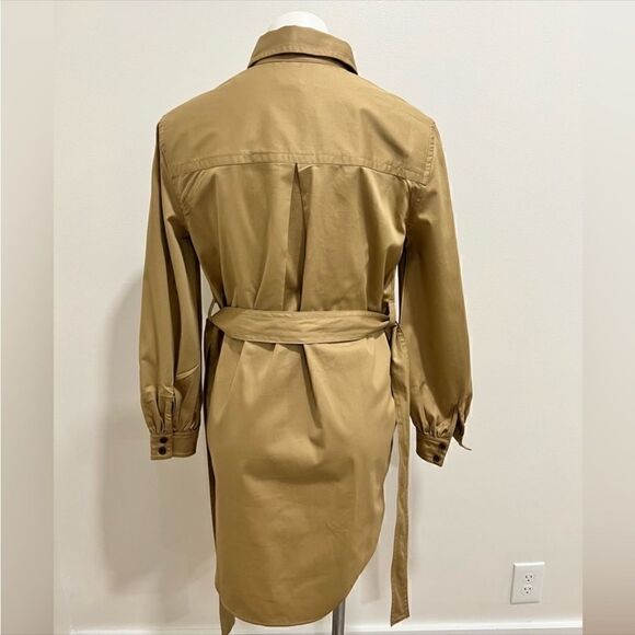 BANANA REPUBLIC TWILL MINI SHIRTDRESS - Picture 5 of 7